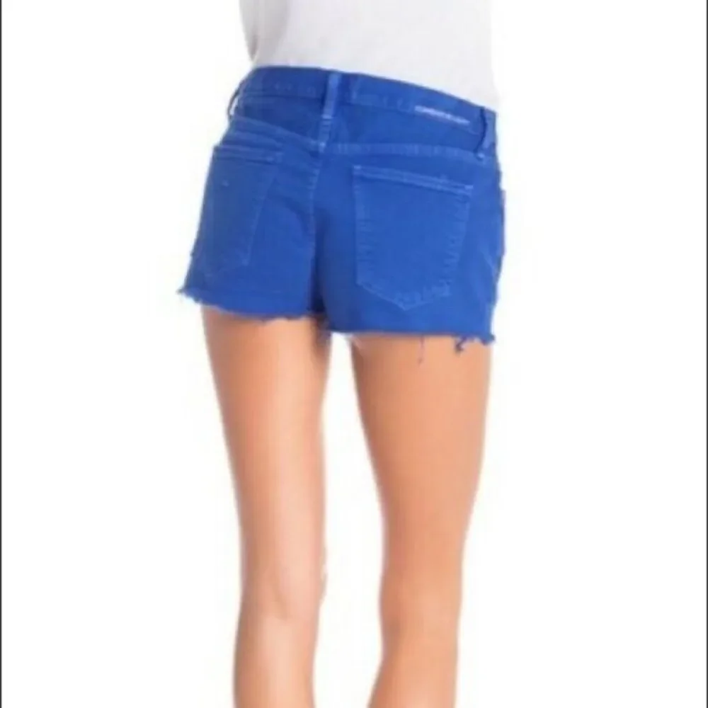 NWOT  Current Elliot Blue The Boyfriend  Mid Rise Shorts